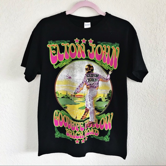 Tops - Elton John | Tour Tee | Goodbye Yellow Brick Road